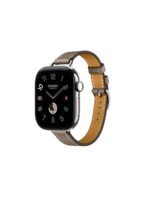 Band Apple Watch Hermès Single Tour 42&nbsp;mm Attelage, View: front, front, view 3 of 4