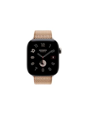 Band Apple Watch Hermès Single Tour 42&nbsp;mm Toile H, View: front, front, view 4 of 4