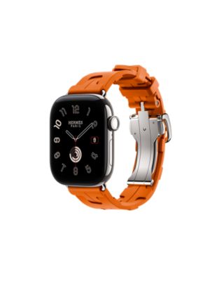 Band Apple Watch Hermès Single Tour 42&nbsp;mm Deployment Buckle Kilim, View: front, front, view 3 of 4