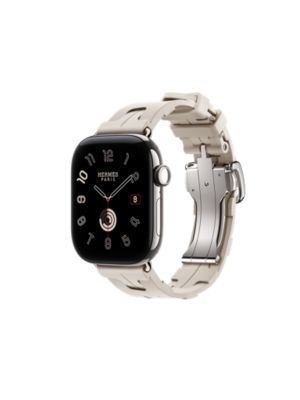 Band Apple Watch Hermès Single Tour 42&nbsp;mm Deployment Buckle Kilim, View: front, front, view 3 of 4