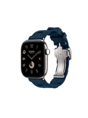 Band Apple Watch Hermès Single Tour 42&nbsp;mm Deployment Buckle Kilim, View: front, front, view 3 of 4