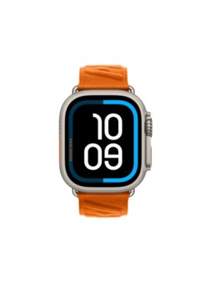 Band Apple Watch Hermès Single Tour 49&nbsp;mm En Mer, View: front, front, view 4 of 4