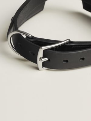 Black Tie dog collar, M and L, View: Detail, detail, view 3 of 3
