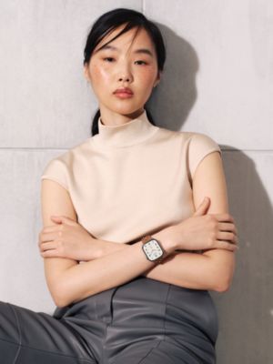 Series&nbsp;12 case & Band Apple Watch Hermès Single Tour 42&nbsp;mm Clou Medor Rock, View: Worn, worn, view 2 of 4