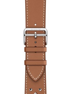 Band Apple Watch Hermès Single Tour 46&nbsp;mm Clou Medor Rock