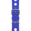 Band Apple Watch Hermès Single Tour 49&nbsp;mm Scub'H Diving, bleu néon