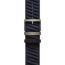 Band Apple Watch Hermès Single Tour 49&nbsp;mm Scub'H Diving, noir/bleu nuit