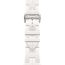Apple Watch Hermès 42&nbsp;mm Single Tour錶帶, 白色
