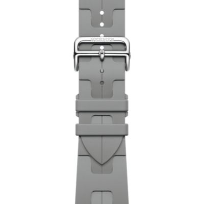 HERMES アップルウォッチバンド シングルツアーKILIM 42 BLANC Band Apple Watch Hermès Single Tour 42 mm Deployment Buckle Kilim