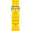 Cinturino Apple Watch Hermès Simple Tour 42&nbsp;mm Boucle Déployante Kilim, sun