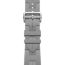 Cinturino Apple Watch Hermès Simple Tour 46&nbsp;mm Boucle Déployante Kilim, gris