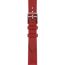 Band Apple Watch Hermès Single Tour 41&nbsp;mm Toile H, vermillon