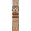 Apple Watch Hermès シンプルトゥール 《ツイル・ジャンプ/アトラージュ》 42&nbsp;mm, ゴールド/エクリュ