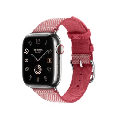 Apple Watch Hermès シンプルトゥール 《トワルH》 41 mm | Hermès - エルメス-公式サイト