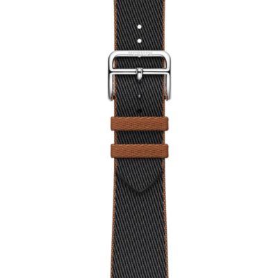 Band Apple Watch Hermès Single Tour 41 mm Twill Jump | Hermès 