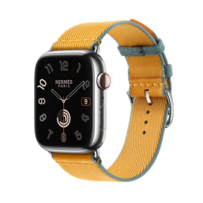 Apple Watch Hermès シンプルトゥール 《ツイル・ジャンプ》 45 mm