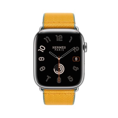 Apple Watch Hermès シンプルトゥール 《ツイル・ジャンプ》 45 mm