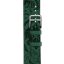 Band Apple Watch Hermès Double Tour 42 mm Attelage Animaux Bandana, vert moyen