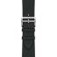 Band Apple Watch Hermès Single Tour 42&nbsp;mm Grand H Fin, noir