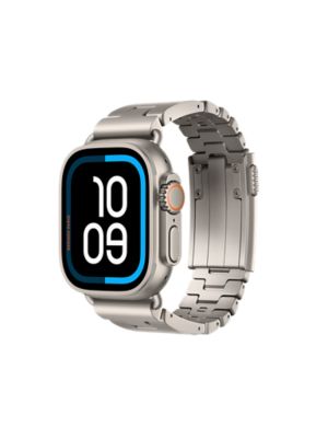 Bracelet Apple Watch Hermès Simple Tour 49&nbsp;mm Grand H Titane, Vue: vue de face, front, vue 3 sur 4