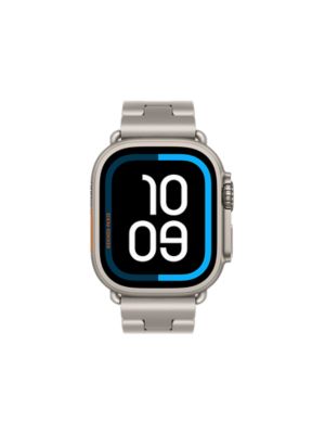 Bracelet Apple Watch Hermès Simple Tour 49&nbsp;mm Grand H Titane, Vue: vue de face, front, vue 4 sur 4