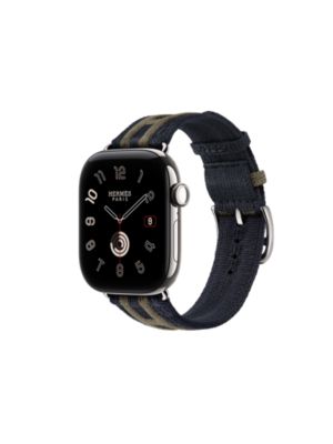 Band Apple Watch Hermès Single Tour 42&nbsp;mm Rocabar Club, View: front, front, view 3 of 4
