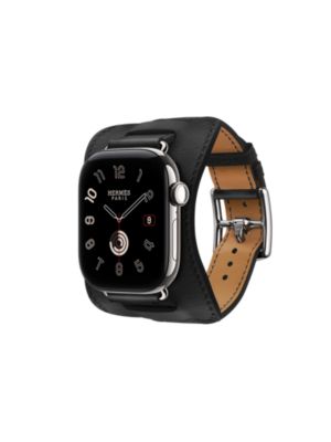 Band Apple Watch Hermès Single Tour 42&nbsp;mm En Selle, View: front, front, view 3 of 4