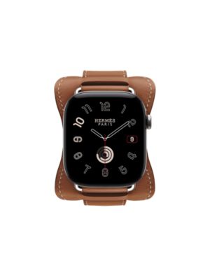 Band Apple Watch Hermès Single Tour 46&nbsp;mm En Selle, View: front, front, view 4 of 4