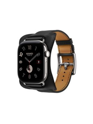 Band Apple Watch Hermès Single Tour 46&nbsp;mm En Selle, View: front, front, view 3 of 4