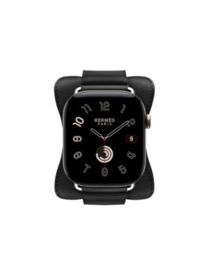Band Apple Watch Hermès Single Tour 46&nbsp;mm En Selle, View: front, front, view 4 of 4