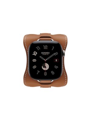 Band Apple Watch Hermès Single Tour 42 mm Attelage En Selle