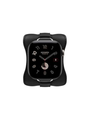 Band Apple Watch Hermès Single Tour 42&nbsp;mm Attelage En Selle, View: front, front, view 4 of 4