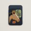 "Stall Number" MagSafe Card holder, bleu navy/multicolore, no stock