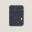 "Bounce" MagSafe Card Holder, bleu indigo/blanc, no stock
