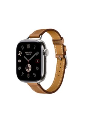 Band Apple Watch Hermès Single Tour 42&nbsp;mm Attelage, View: front, front, view 3 of 4