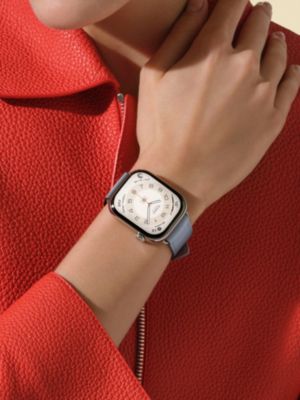 Series&nbsp;12 case & Band Apple Watch Hermès Single Tour 42&nbsp;mm, View: Worn, worn, view 2 of 4