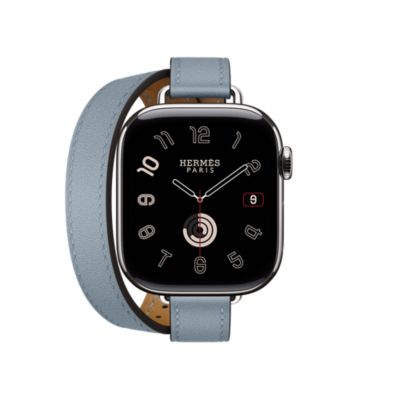 Apple Watch Hermès Series 6 純正バンド2本セット Band Apple Watch Hermès Double Tour 42 mm Attelage | Hermès USA