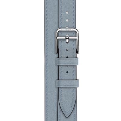 Apple Watch Hermès ドゥブルトゥール 《アピ》 42 mm - ブルー