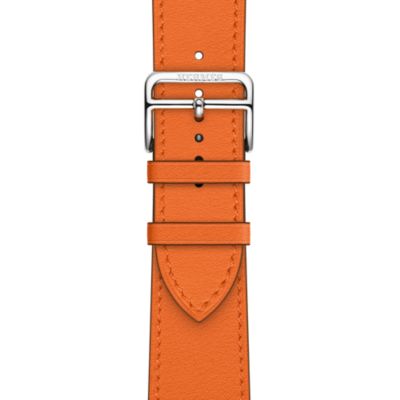 Band Apple Watch Hermès Single Tour 46 mm - Beige | Hermès USA