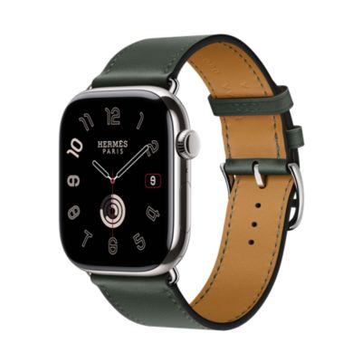 Band Apple Watch Hermès Single Tour 46&nbsp;mm, View: front, front, view 3 of 4