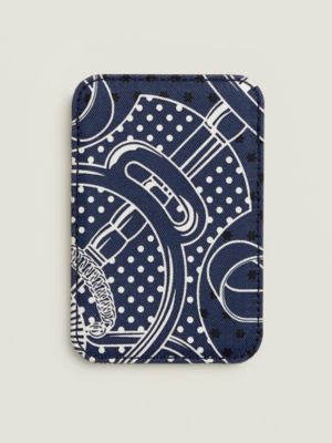 "Bandana Eperon d'Or" MagSafe card holder, View: Back, back, view 4 of 4