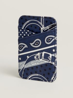 "Bandana Eperon d'Or" MagSafe card holder, View: side, side, view 3 of 4