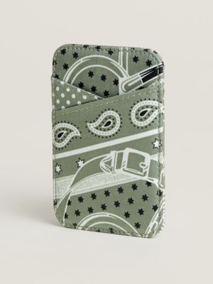 "Bandana Eperon d'Or" MagSafe card holder, View: side, side, view 3 of 4