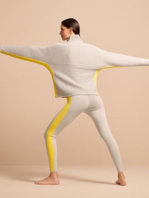 Pull de yoga, Vue: Vue portée, worn, vue 3 sur 5