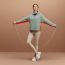 Yoga pullover, céladon