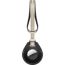 Apple AirTag Hermès bicolor bag charm, noir/béton, no stock