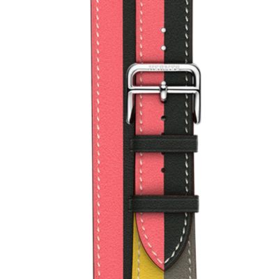 Band Apple Watch Hermès Double Tour 41 mm Attelage | Hermès