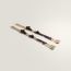 Off Piste pair of alpine skis, naturel/rouge/bleu/vert