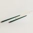 Off Piste cue stick for American pool table, vert anglais