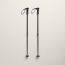 Off Piste pair of telescopic ski poles, noir/bleu